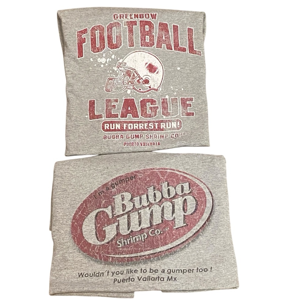 Bundle of 2 Men's Forrest Gump Puerto Vallarta Distressed Tee Shirts Sz 2XL XXL